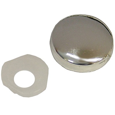 Pack of 20 Chrome Anti Crack Screw Covers