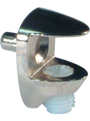 Pack of 4 Glass Shelf Supports (5 - 8mm) 1