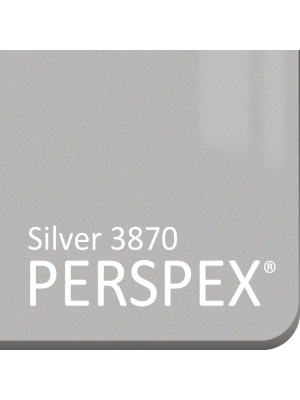 Perspex® Metallic Silver 3870
