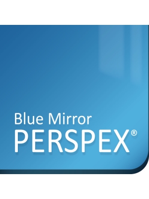 Blue Mirror Perspex
