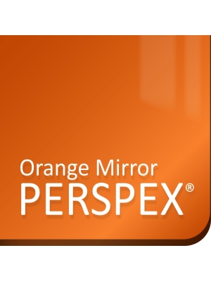 Orange Mirror Perspex