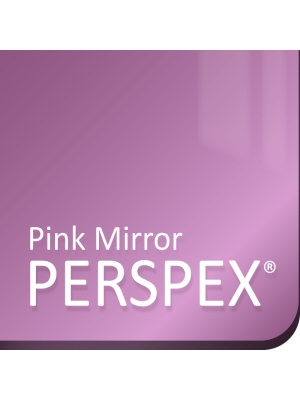 Pink Mirror Perspex