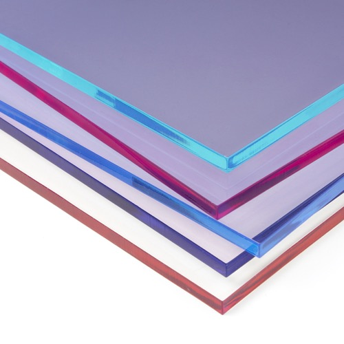 Feuilles Acrylique Givré Fluorescent & Miroir - Épaisseur 3mm Et 5mm, Dimensions 150x100mm, Neuf