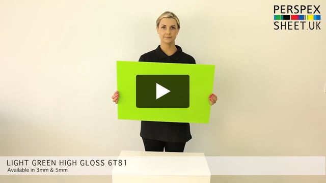 Light Green Perspex® Acrylic Sheet