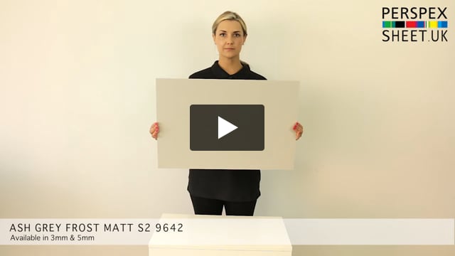Light Grey Matt Perspex® Acrylic Sheet