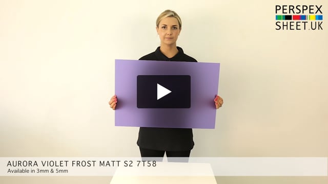 Purple Matt Perspex® Acrylic Sheet