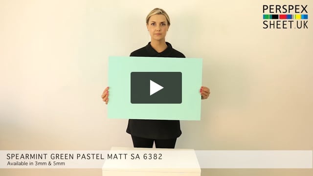 Spearmint Green Matt Perspex SA-6382