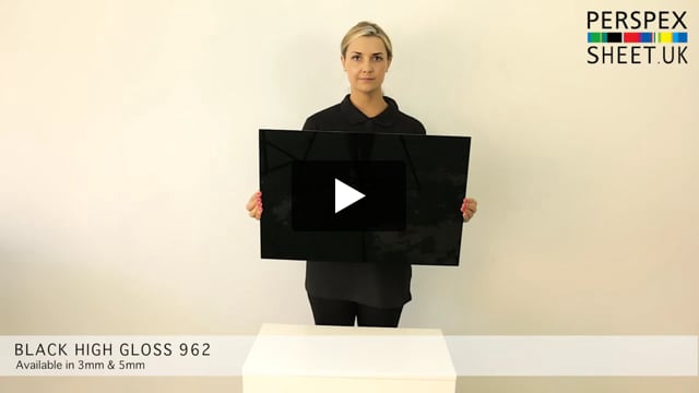 Black Perspex® Acrylic Sheet