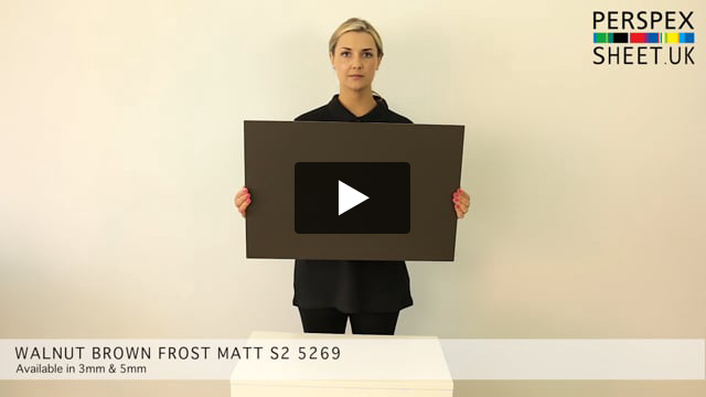 Brown Matt Perspex® Acrylic Sheet