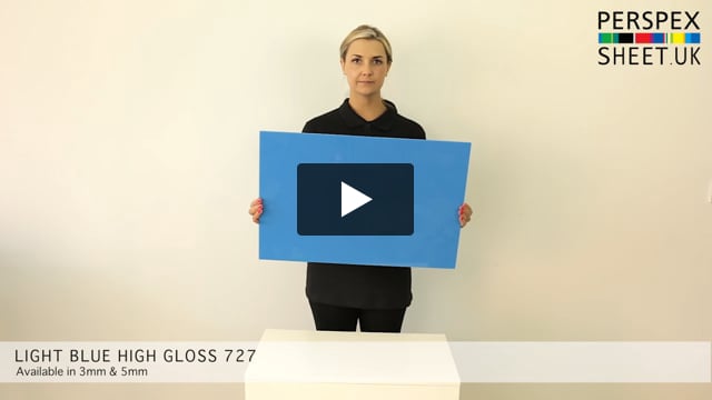 Light Blue Perspex® Acrylic Sheet